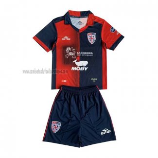 Camiseta Cagliari Calcio Primera Nino 2023 2024