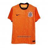 Tailandia Camiseta Corinthians Portero 2020 2021 Naranja