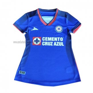 Camiseta Cruz Azul Primera Mujer 2023 2024