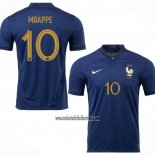 Camiseta Francia Jugador Mbappe Primera 2022