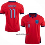 Camiseta Inglaterra Jugador Rashford Segunda 2022
