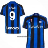 Camiseta Inter Milan Jugador Dzeko Primera 2022 2023