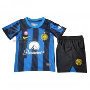 Camiseta Inter Milan Primera Nino 2023 2024