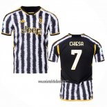 Camiseta Juventus Jugador Chiesa Primera 2023 2024