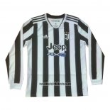 Camiseta Juventus Primera Manga Larga 2021 2022
