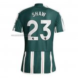 Camiseta Manchester United Jugador Shaw Segunda 2023 2024