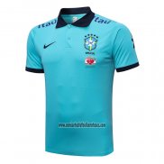 Camiseta Polo del Brasil 2022 2023 Azul