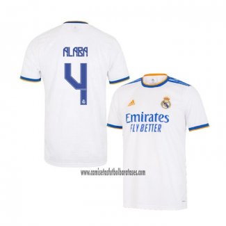 Camiseta Real Madrid Jugador Alaba Primera 2021 2022