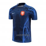Camiseta de Entrenamiento Paises Bajos 2022 2023 Azul