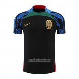 Camiseta de Entrenamiento Portugal 2022 2023 Negro