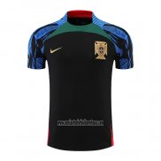 Camiseta de Entrenamiento Portugal 2022 2023 Negro