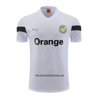 Camiseta de Entrenamiento Senegal 2023 2024 Blanco