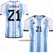 Camiseta Argentina Jugador Dybala Primera 2022