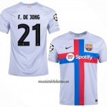 Camiseta Barcelona Jugador F.De Jong Segunda 2021 2022