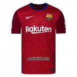 Tailandia Camiseta Barcelona Portero 2020 2021 Rojo