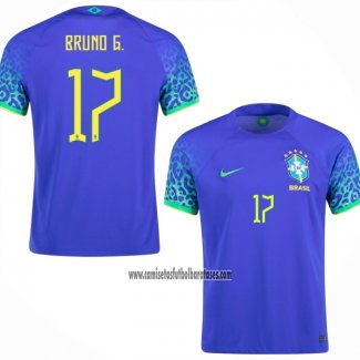 Camiseta Brasil Jugador Bruno G. Segunda 2022