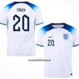 Camiseta Inglaterra Jugador Foden Primera 2022