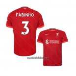 Camiseta Liverpool Jugador Fabinho Primera 2021 2022