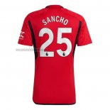 Camiseta Manchester United Jugador Sancho Primera 2023 2024