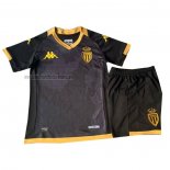 Camiseta Monaco Segunda Nino 2023 2024