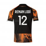 Camiseta Olympique Marsella Jugador Renan Lodi Tercera 2023 2024