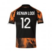 Camiseta Olympique Marsella Jugador Renan Lodi Tercera 2023 2024