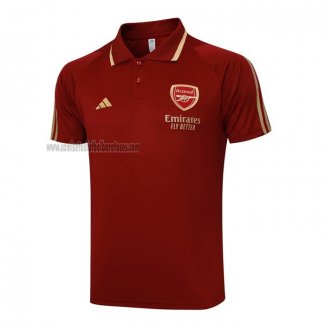 Camiseta Polo del Arsenal 2023 2024 Rojo