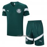 Chandal del Palmeiras Manga Corta 2023 2024 Verde - Pantalon Corto