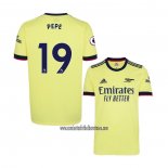 Camiseta Arsenal Jugador Pepe Segunda 2021 2022