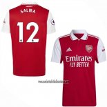 Camiseta Arsenal Jugador Saliba Primera 2022 2023