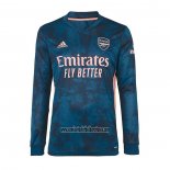 Camiseta Arsenal Tercera Manga Larga 2020 2021