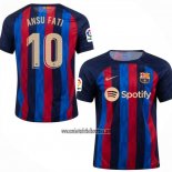 Camiseta Barcelona Jugador Ansu Fati Primera 2022-2023