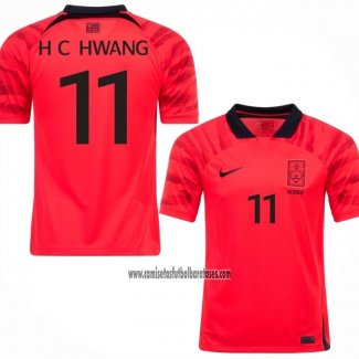 Camiseta Corea del Sur Jugador Hee-Chan Hwang Primera 2022