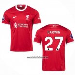 Camiseta Liverpool Jugador Darwin Primera 2023 2024