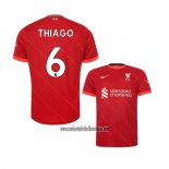 Camiseta Liverpool Jugador Thiago Primera 2021 2022