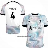 Camiseta Liverpool Jugador Virgil Segunda 2022 2023