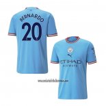 Camiseta Manchester City Jugador Bernardo Primera 2022 2023
