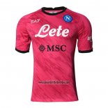 Camiseta Napoli Portero 2022 2023 Rosa