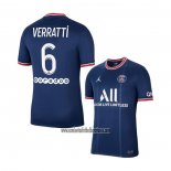 Camiseta Paris Saint-Germain Jugador Verratti Primera 2021 2022