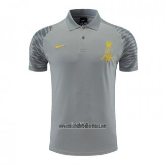 Camiseta Polo del Liverpool 2022 2023 Gris