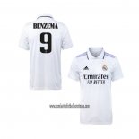 Camiseta Real Madrid Jugador Benzema Primera 2022 2023
