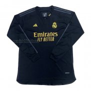 Camiseta Real Madrid Tercera Manga Larga 2023 2024