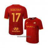Camiseta Roma Jugador Veretout Primera 2021 2022
