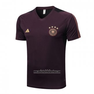 Camiseta de Entrenamiento Alemania 2022 2023 Marron