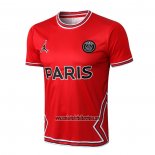 Camiseta de Entrenamiento Paris Saint-Germain Jordan 2022 2023 Rojo