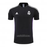 Camiseta de Entrenamiento Real Madrid 2022 2023 Negro y Purpura