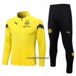 Chandal de Chaqueta del Borussia Dortmund 2022 2023 Amarillo y Negro