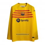 Camiseta Barcelona Cuarto Manga Larga 2022 2023