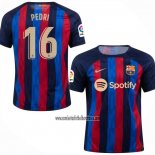Camiseta Barcelona Jugador Pedri Primera 2022 2023