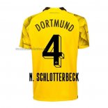 Camiseta Borussia Dortmund Jugador N.Schlotterbeck Cup 2023 2024